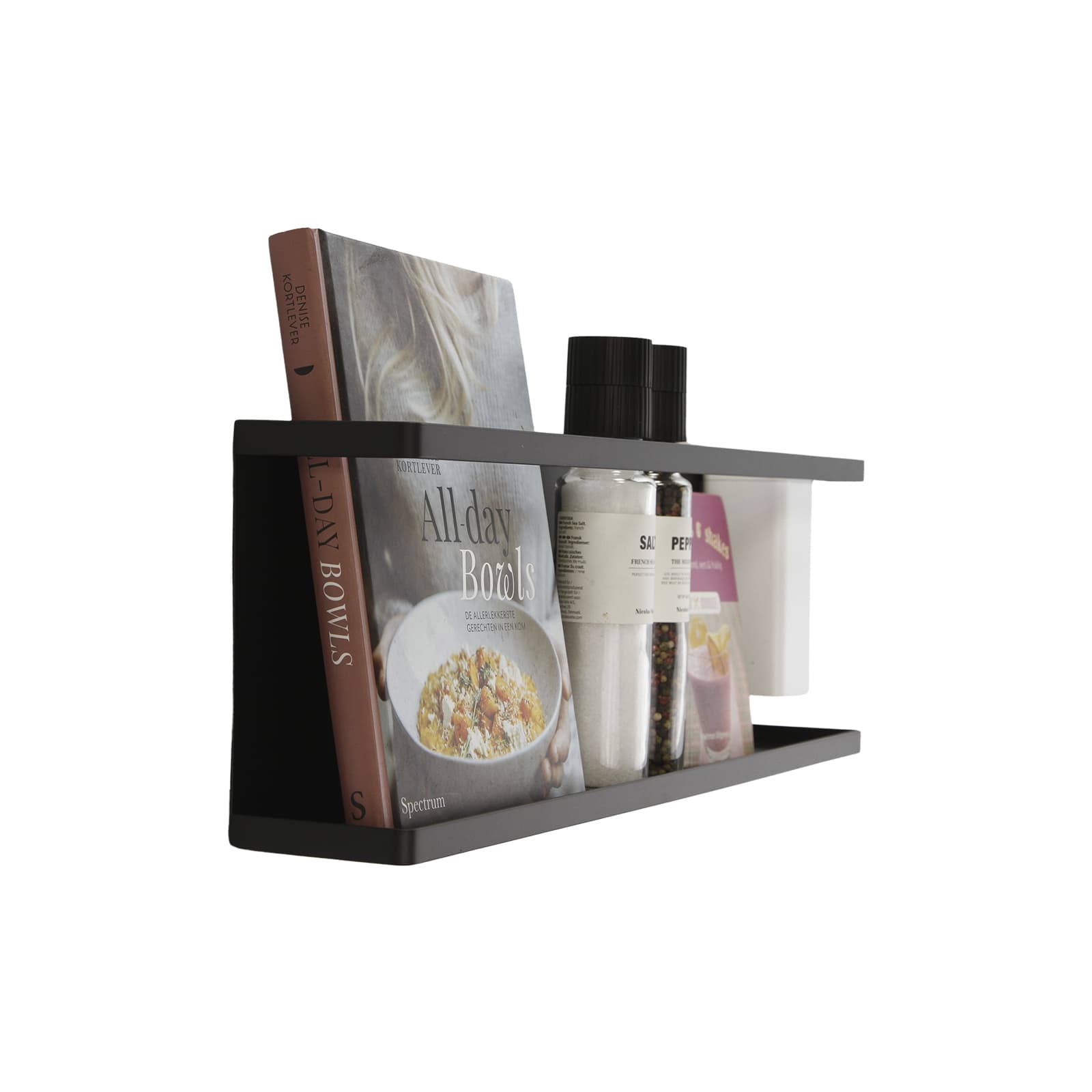 Magnetisch wandrek zwart 60 cm - Afbeelding 6