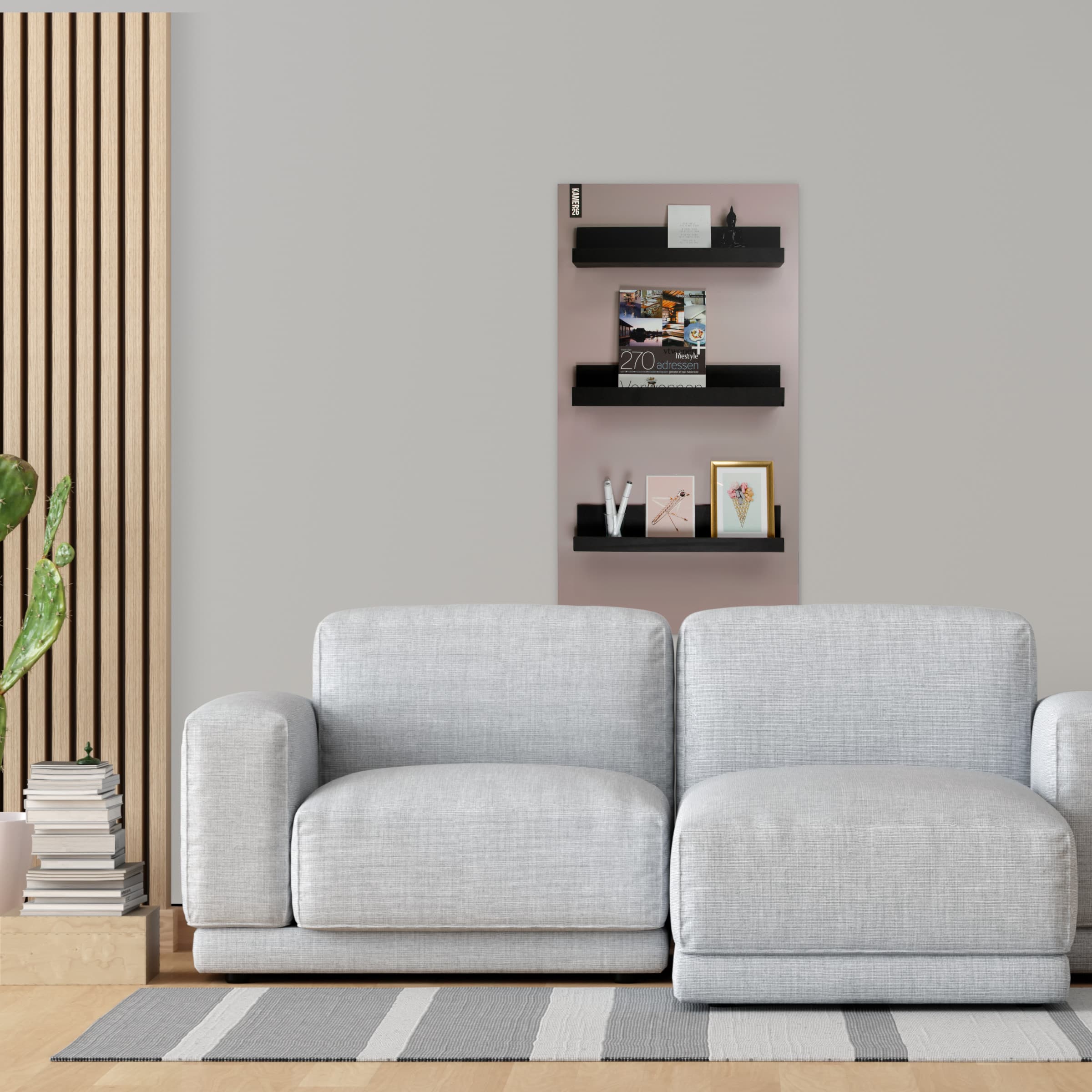 Magnetisch krijtbord - heartwood - Afbeelding 2