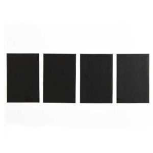 Magneetbordjes beschrijfbaar zwart (4)