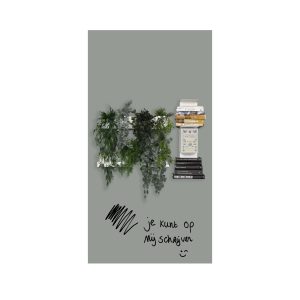 Magnetische krijtwand Large - 3 bordpanelen