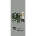 Magnetische krijtwand Extra Large - 4 bordpanelen