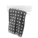 Magnetische handdoekhouder wit