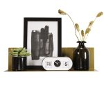 Magnetische wandplank goud large