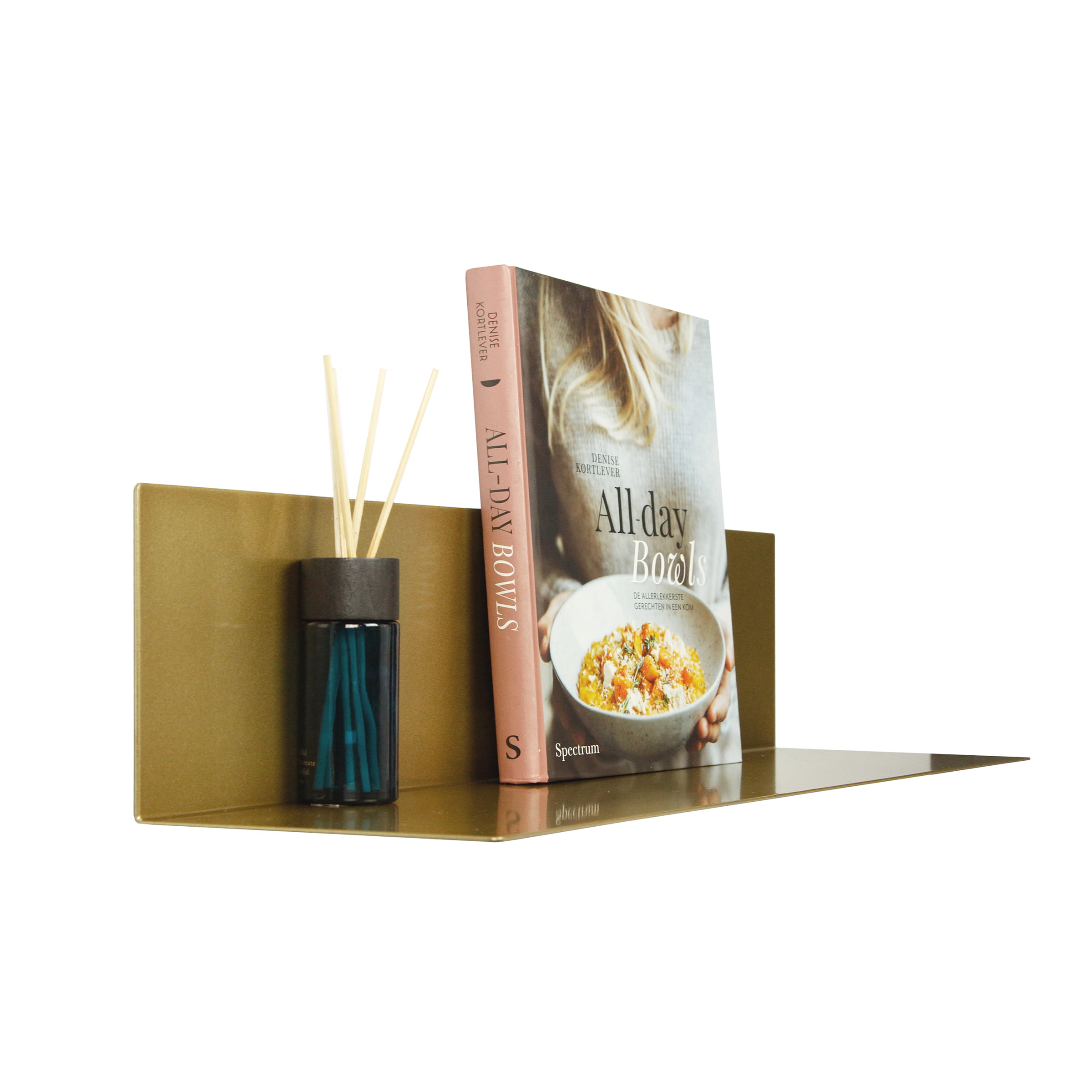 Magnetische wandplank goud large - Afbeelding 2