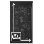 Magnetisch krijtbehang- maatwerk