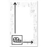 Magnetisch whiteboard - maatwerk