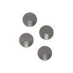 Magneet haakjes rond zilver (4)