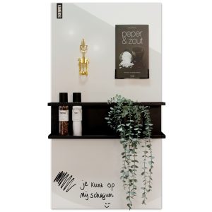 Magnetisch whiteboard - offwhite