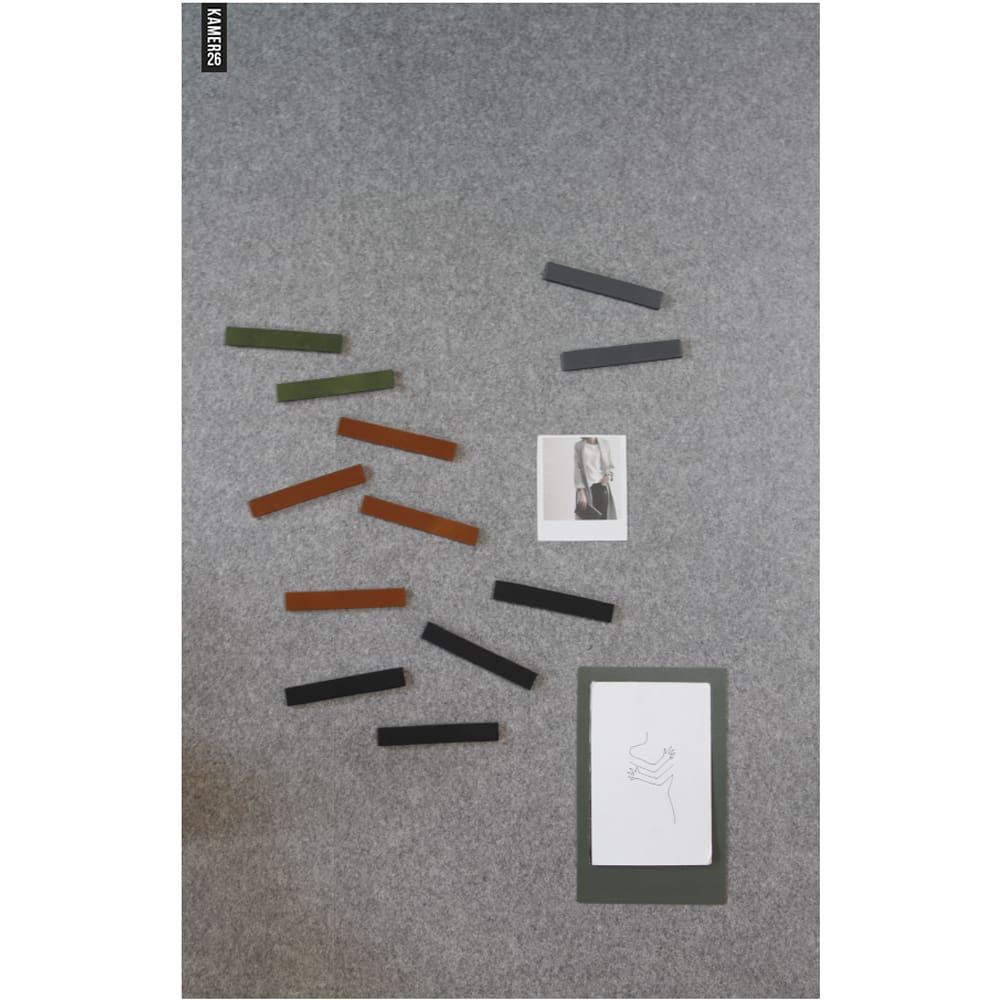 Design magneetbord - vilt grijs - Afbeelding 3