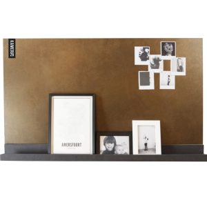 Design magneetbord - vintage koper
