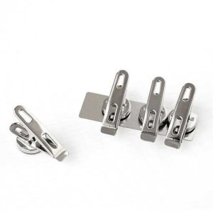 Magneten clips zilver