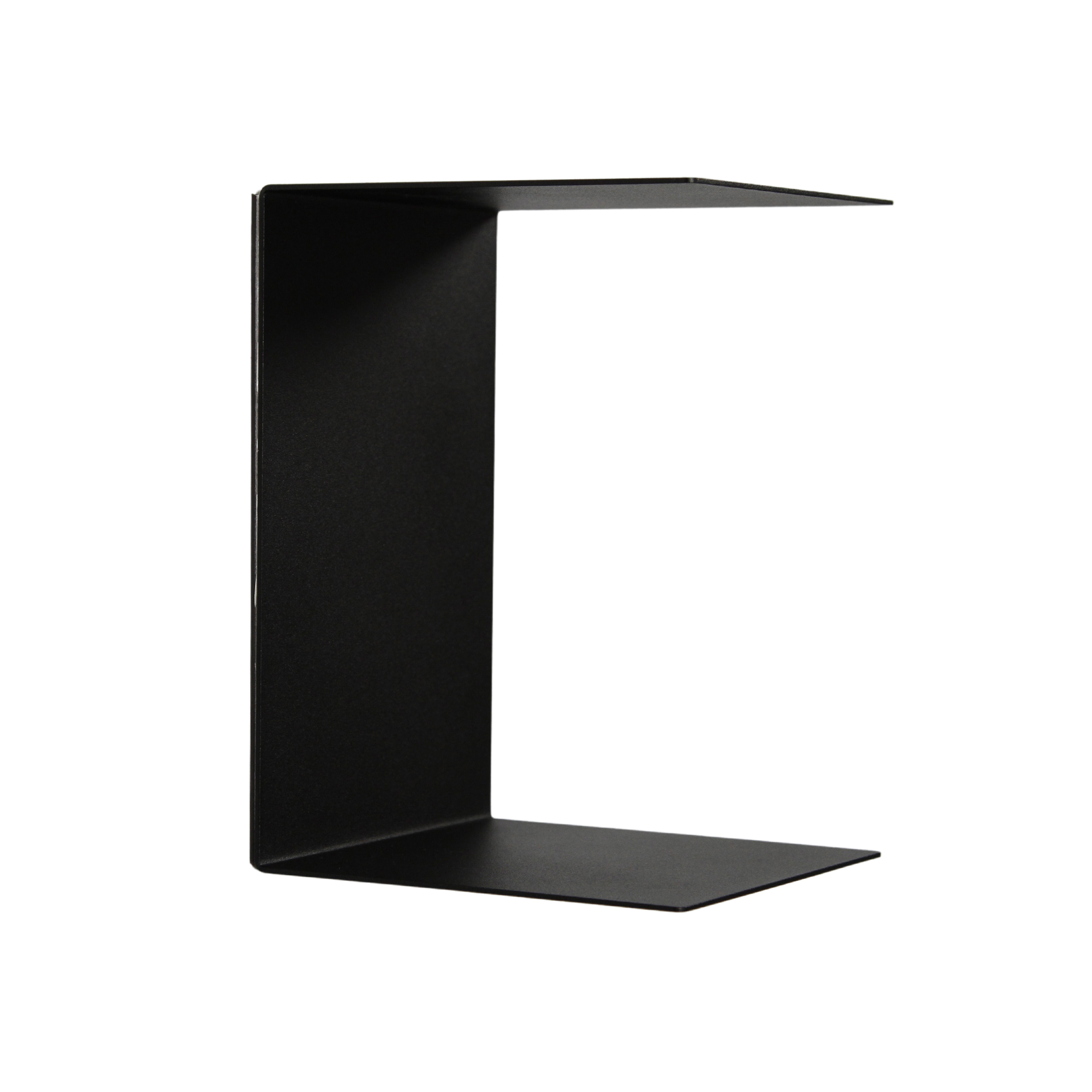 Magnetische U-wandplank zwart - Afbeelding 4