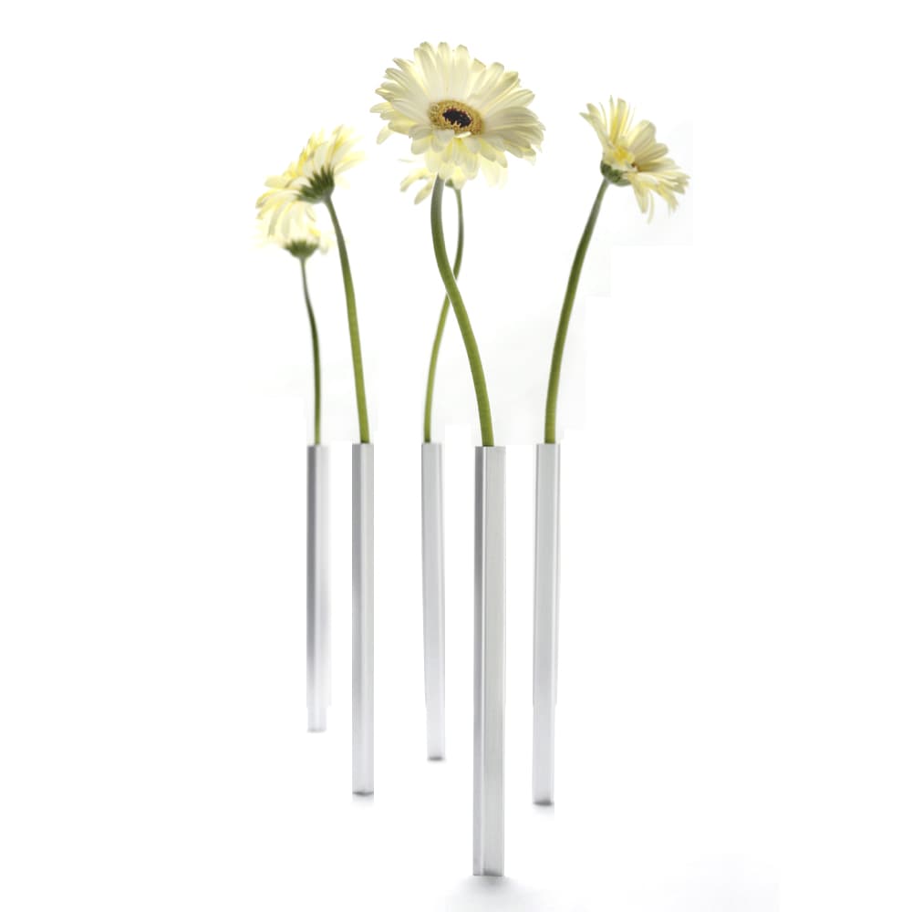 Magnetische vaas zilver - Afbeelding 2