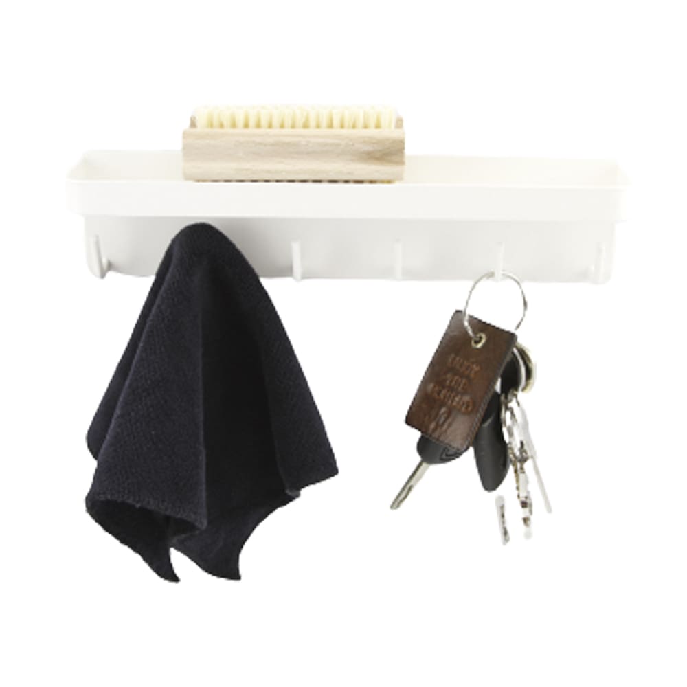 magnetische sleutelhouder wit